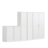 Tambour Door Metal Cabinet